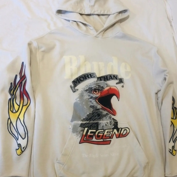 Rhude Graphic Hoodie with Eagle Design
